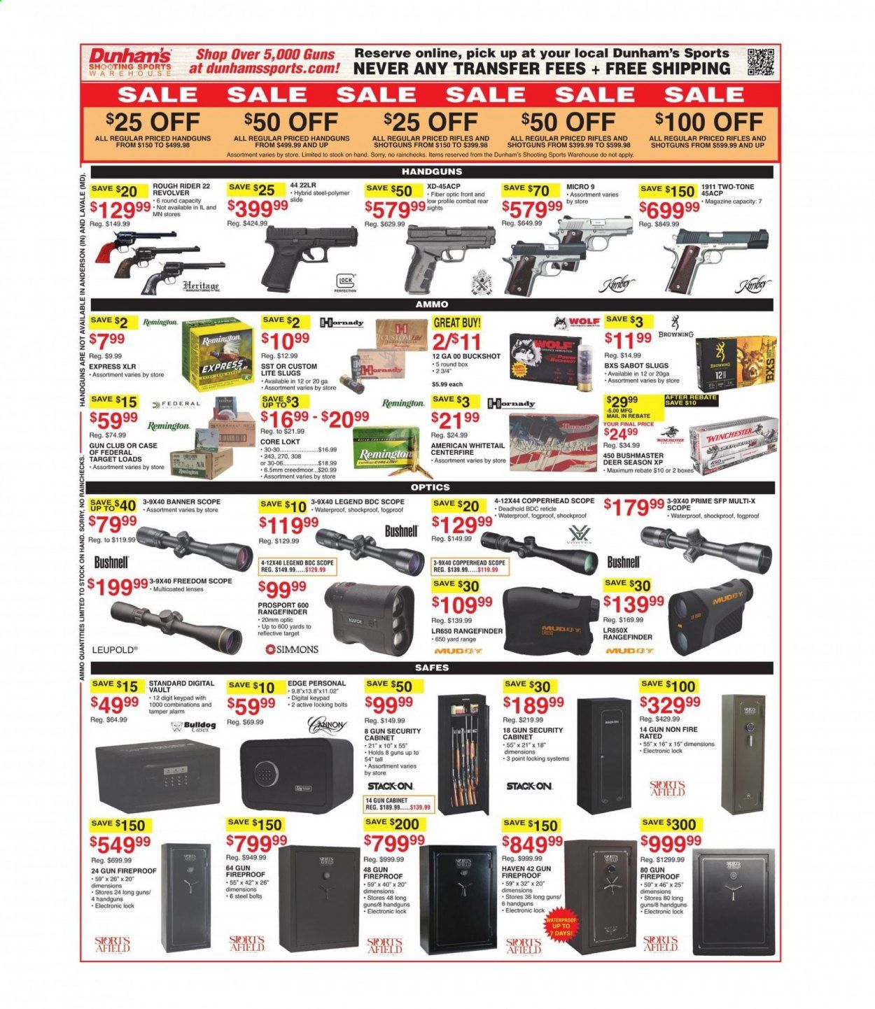 Dunham's Sports Weekly Ad Flyer October 10 to October 15