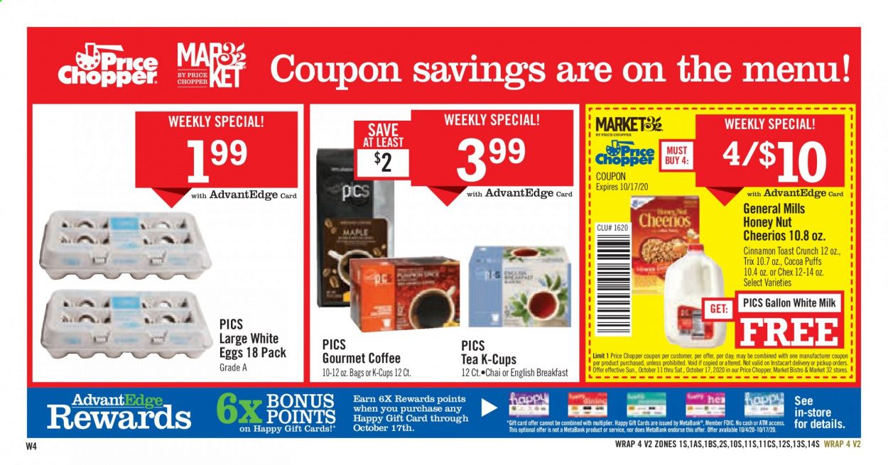 Price Chopper (MA) Weekly Ad Flyer October 11 to October 18