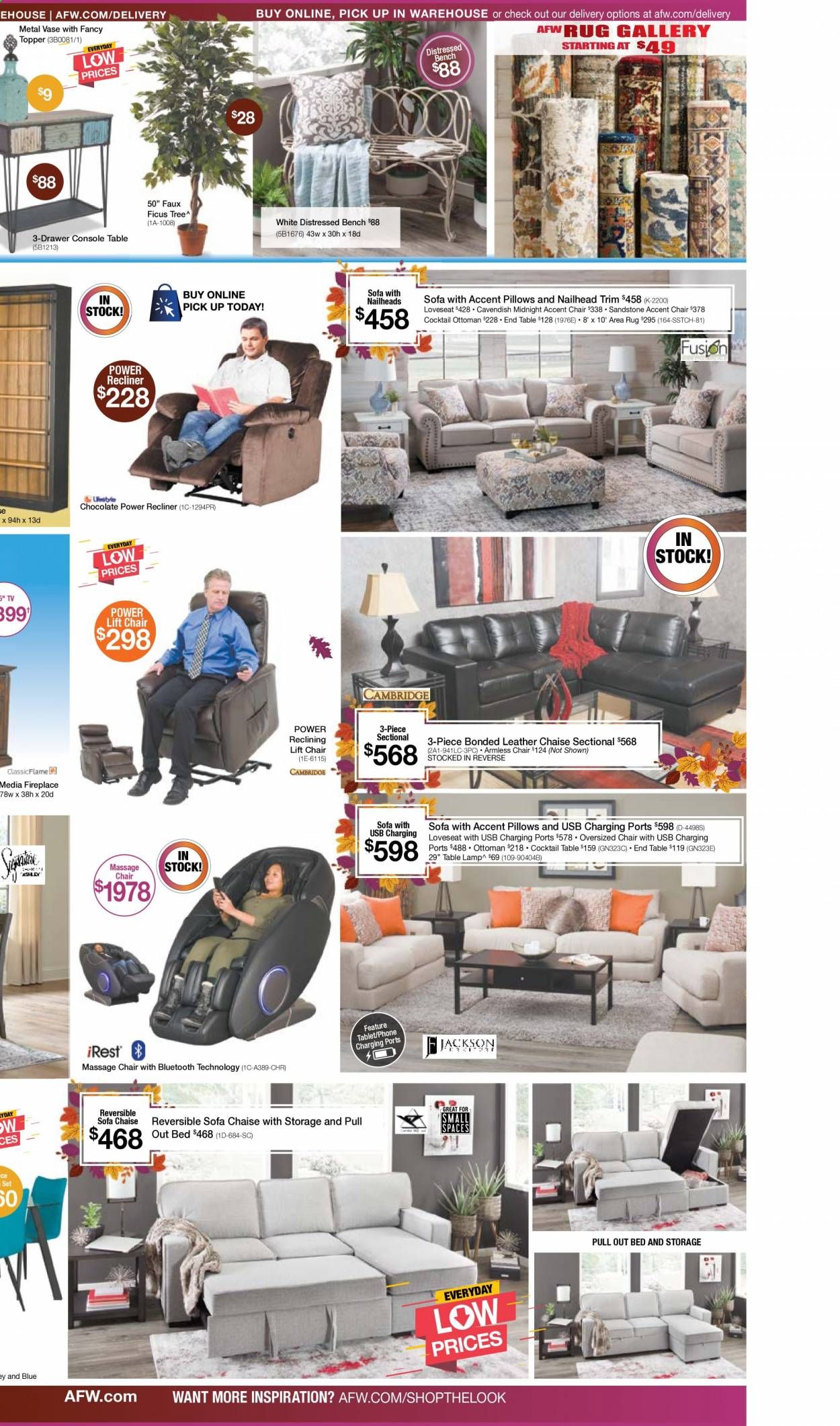 American Furniture Warehouse (AZ) Weekly Ad Flyer October 11 to October 17