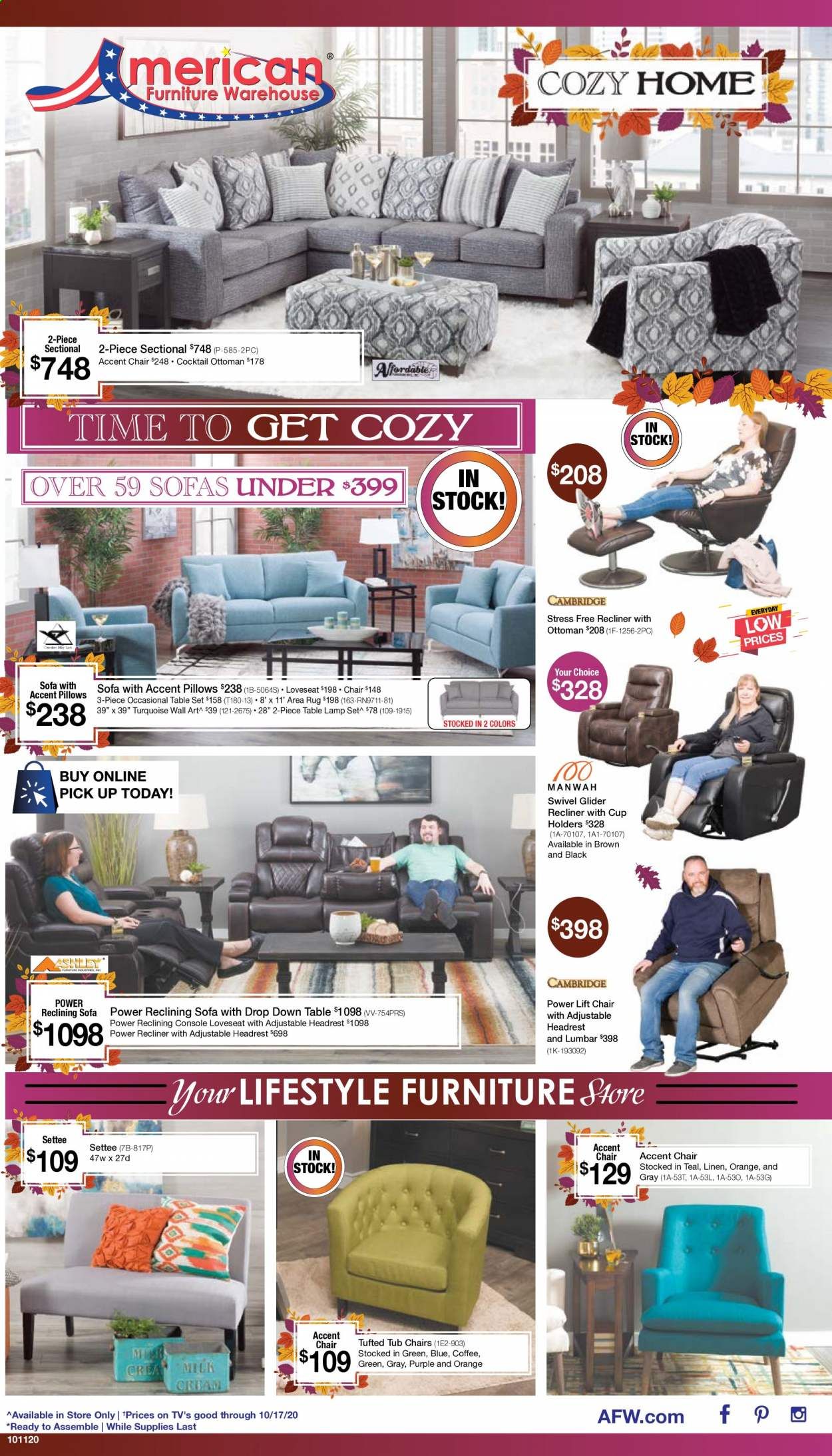 American Furniture Warehouse (CO) Weekly Ad Flyer October 11 to October 17