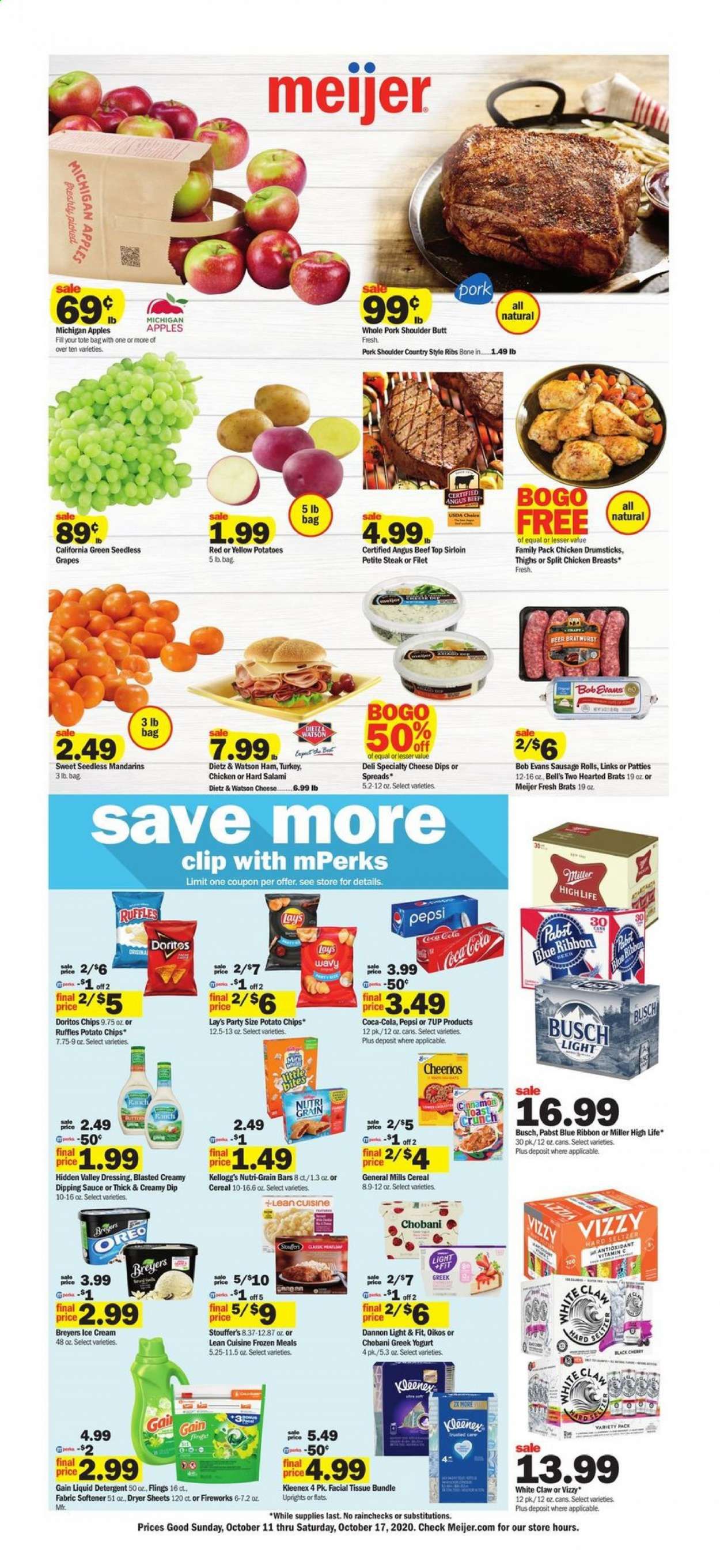 Meijer (MI) Weekly Ad Flyer October 11 to October 17