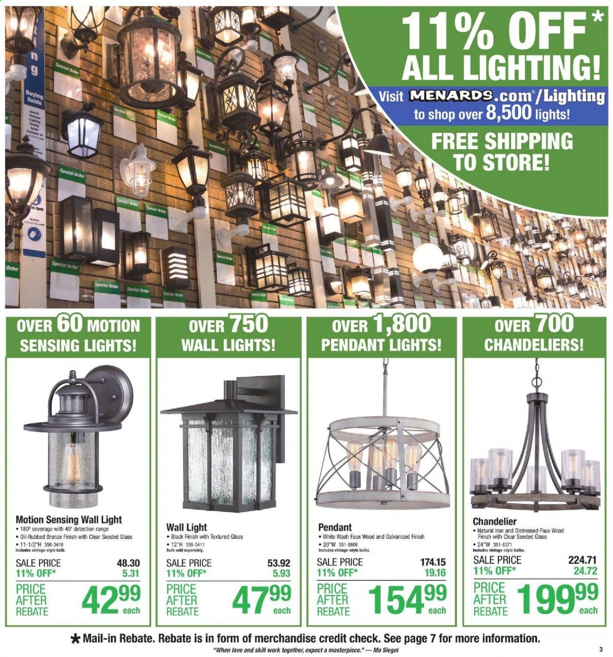 Menards Weekly Ad Flyer October 11 to October 17