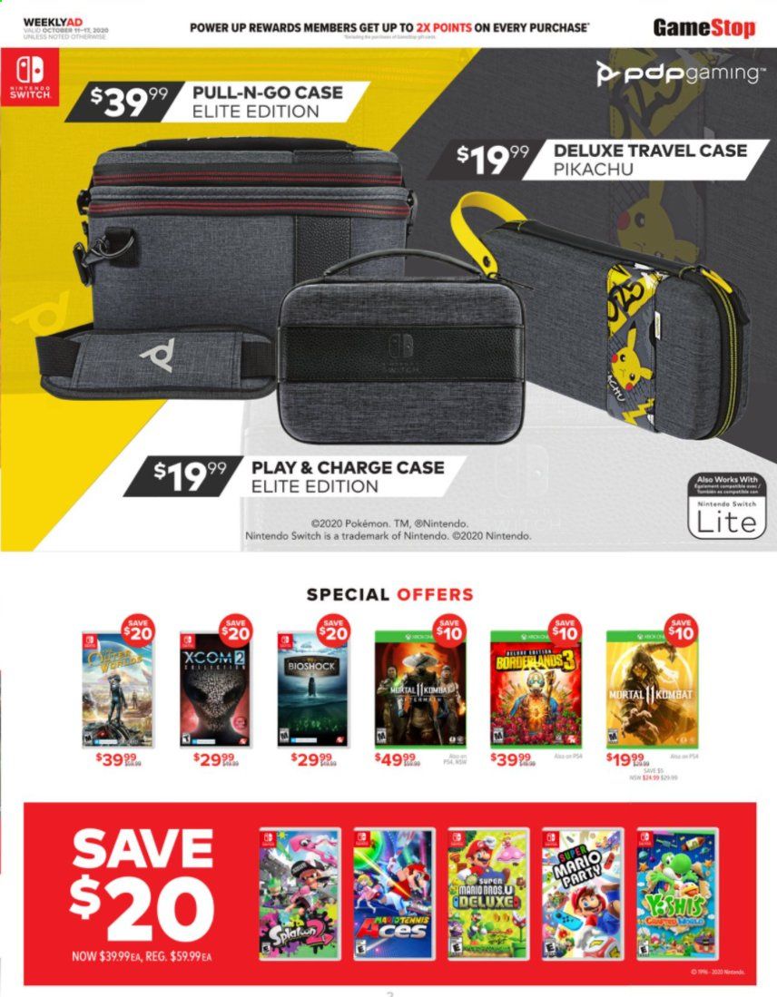 GameStop Weekly Ad Flyer October 11 to October 17