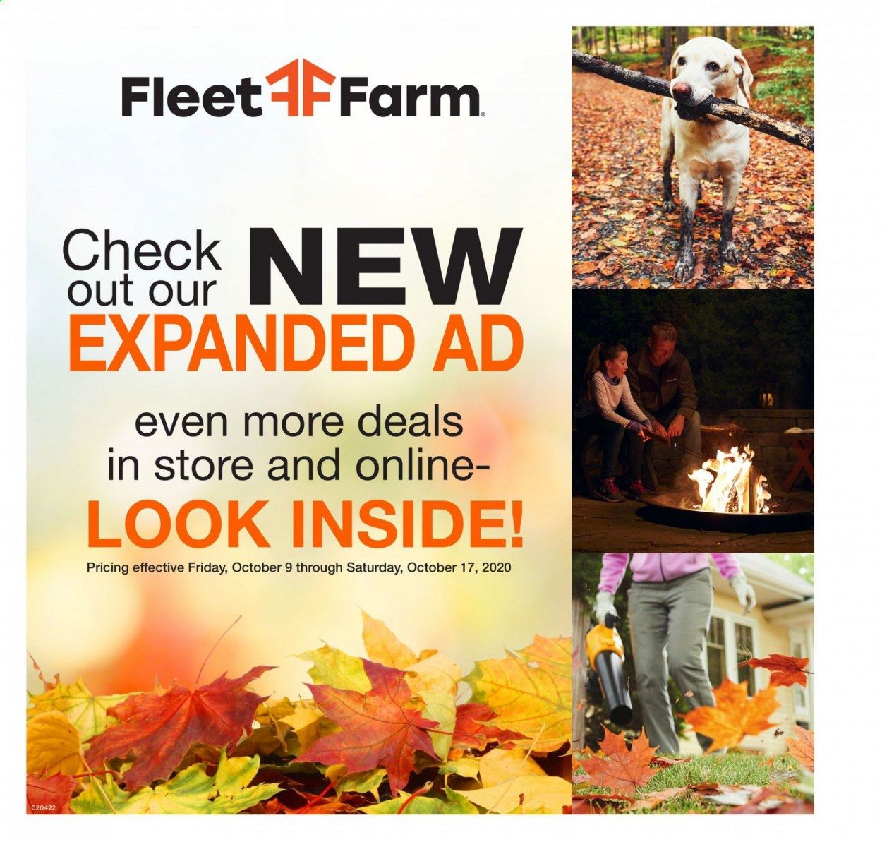 Fleet Farm Weekly Ad Flyer October 9 to October 17