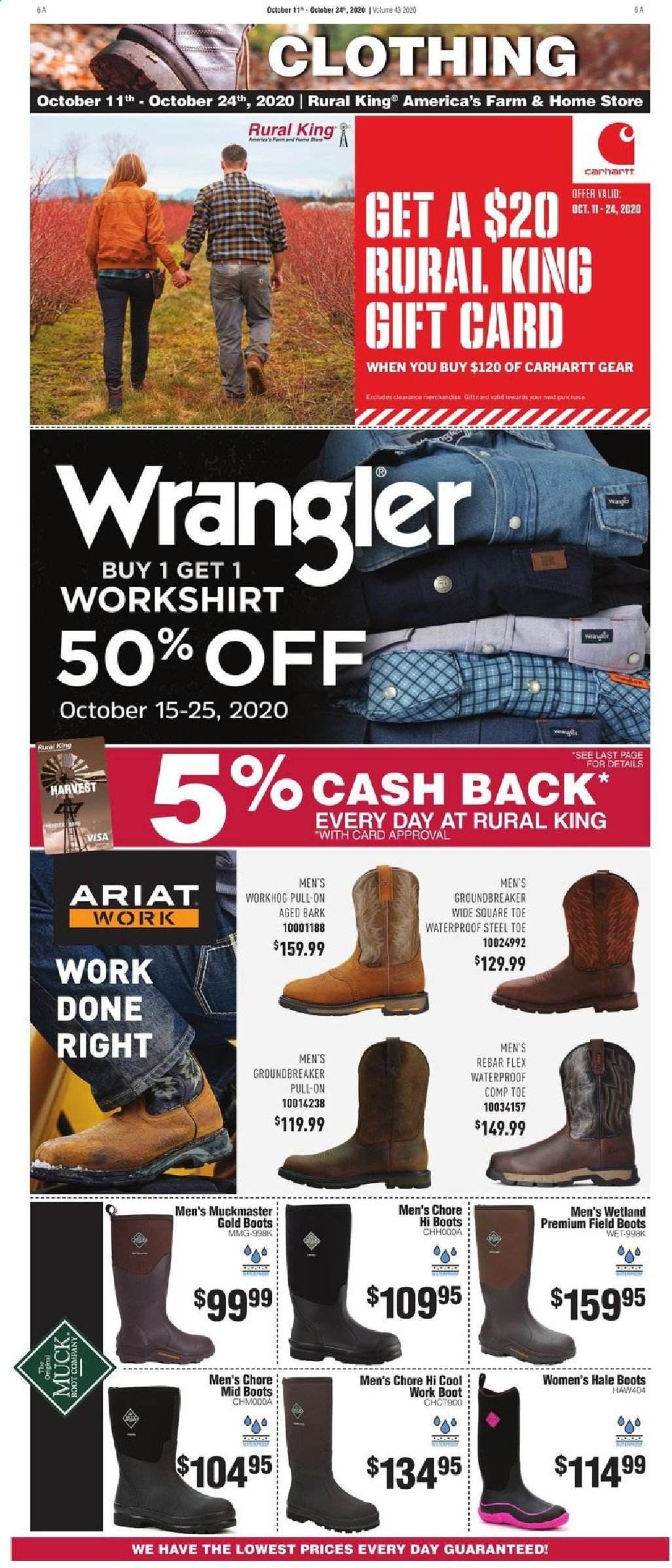 Rural King Weekly Ad Flyer October 11 to October 24