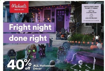 Michaels Weekly Ad Flyer October 11 to October 17