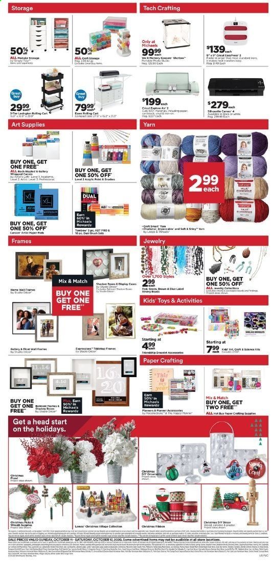 Michaels Weekly Ad Flyer October 11 to October 17