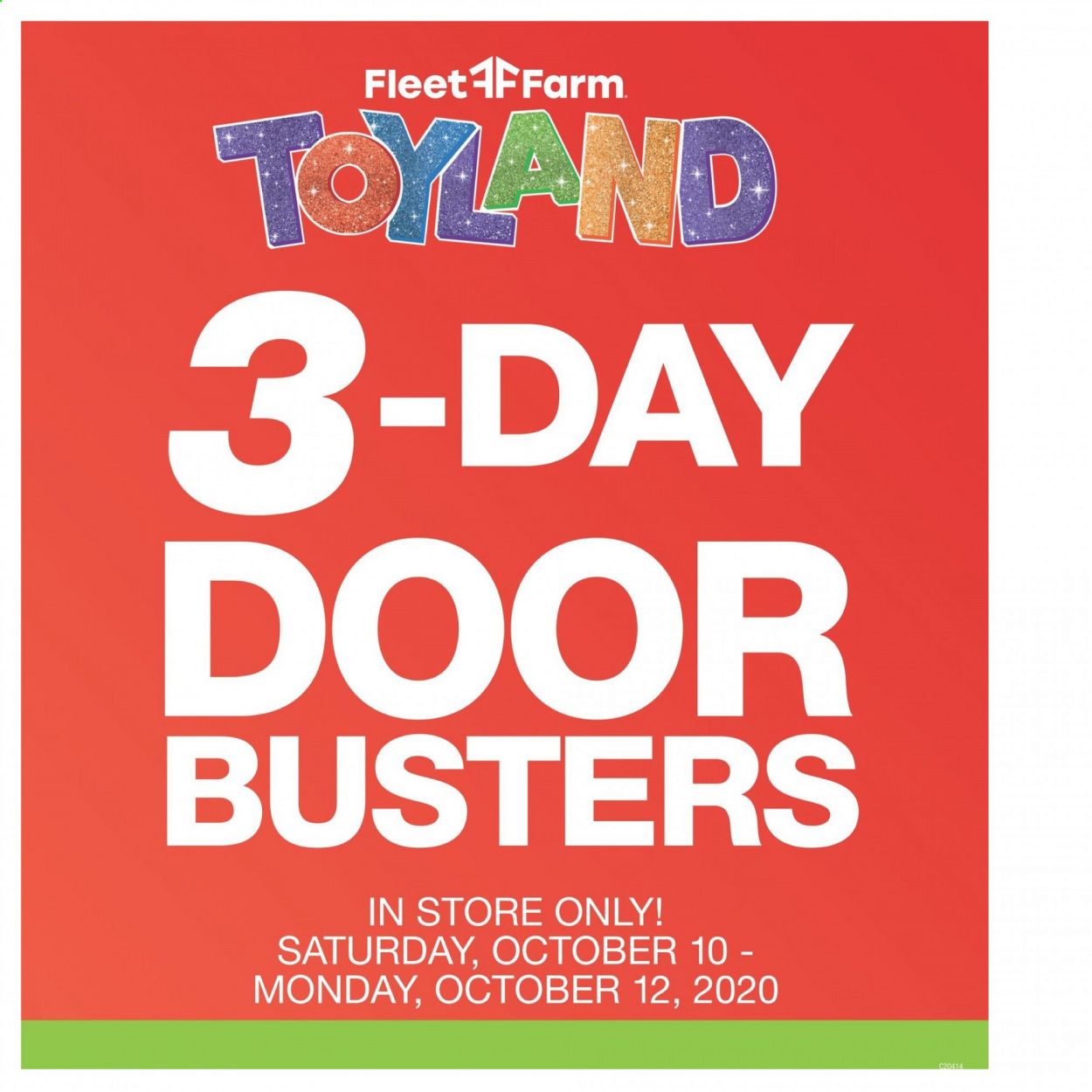 Fleet Farm Weekly Ad Flyer October 10 to October 12