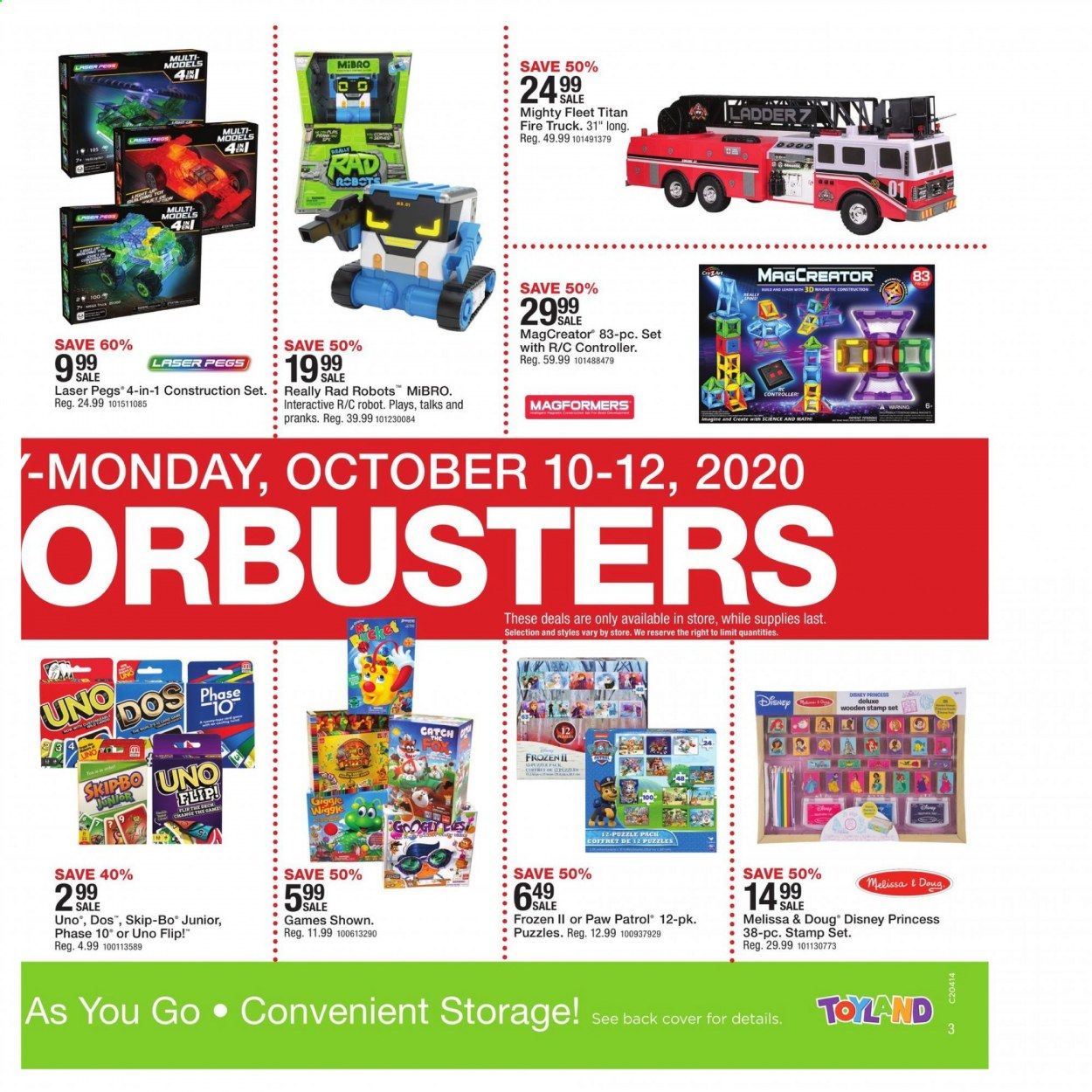 Fleet Farm Weekly Ad Flyer October 10 to October 12