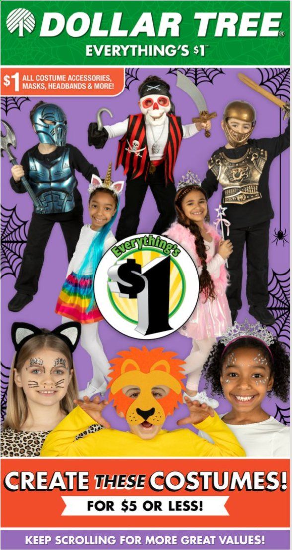 Dollar Tree Weekly Ad Flyer October 11 to October 24
