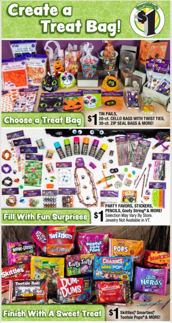 Dollar Tree Weekly Ad Flyer October 11 to October 24