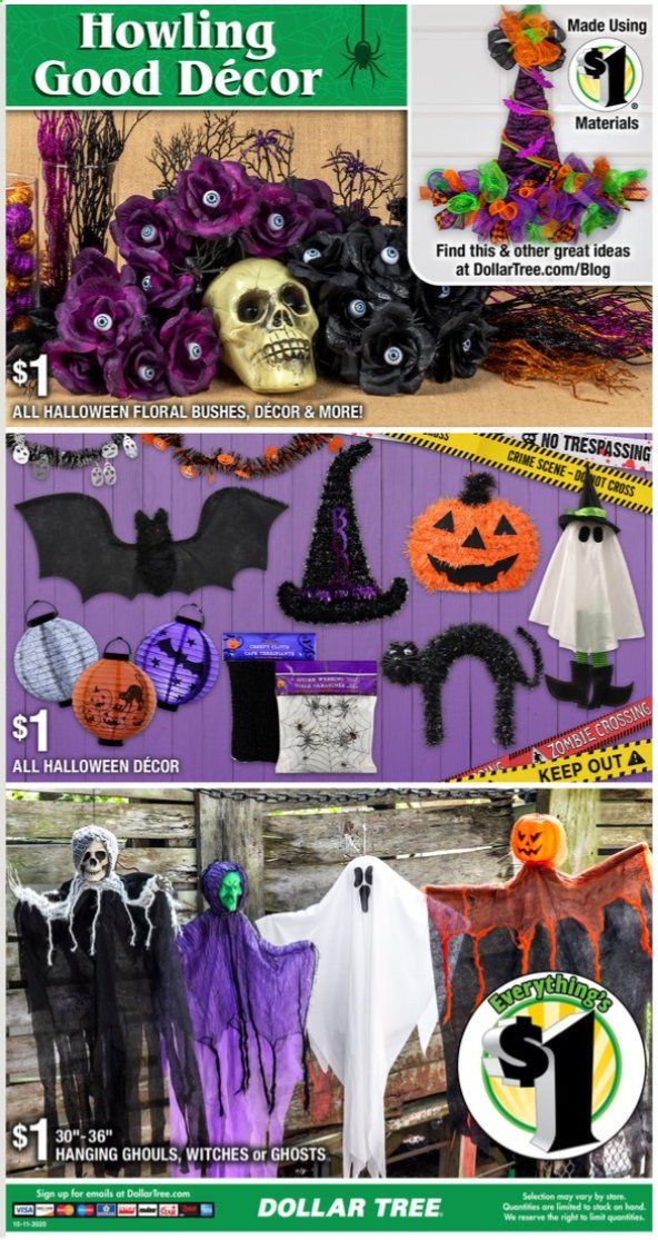 Dollar Tree Weekly Ad Flyer October 11 to October 24