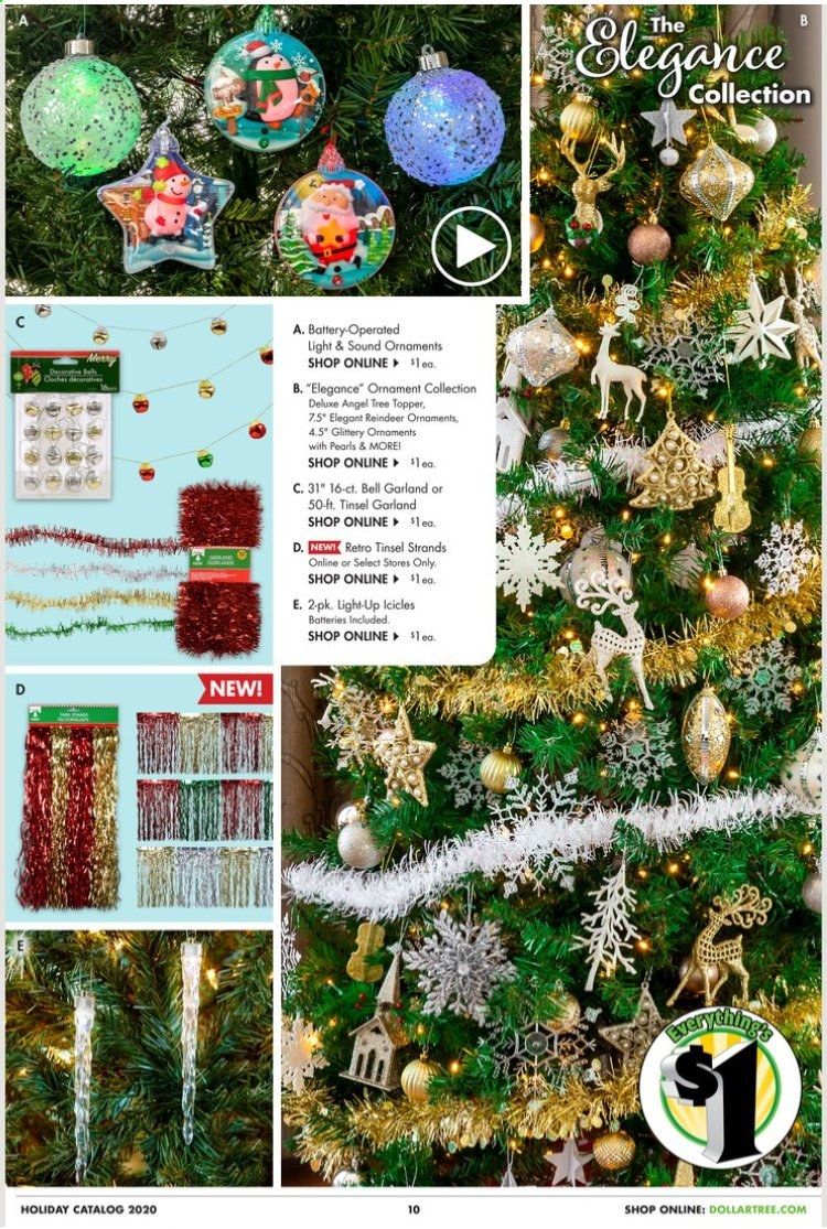 Dollar Tree Weekly Ad Flyer September 30 to December 25