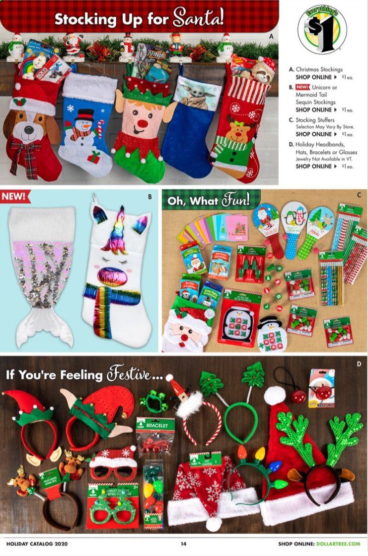 Dollar Tree Weekly Ad Flyer September 30 to December 25