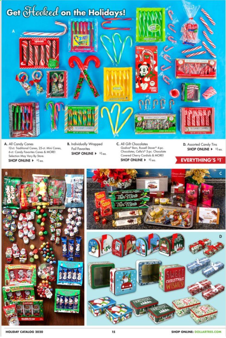 Dollar Tree Weekly Ad Flyer September 30 to December 25
