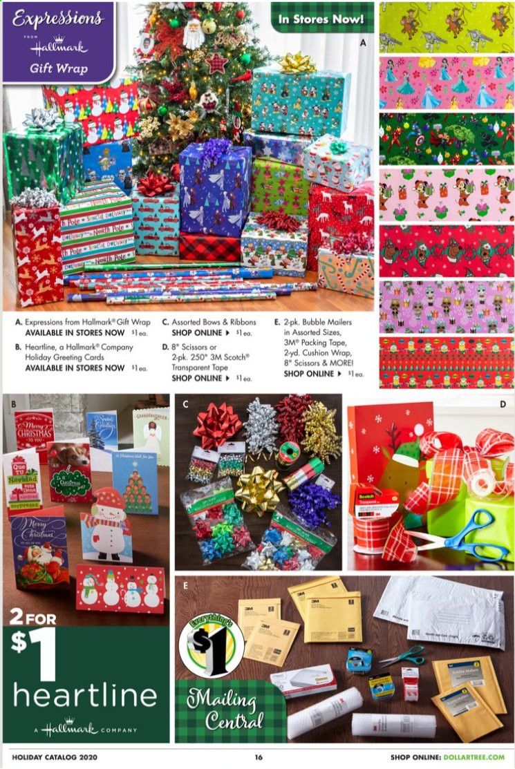 Dollar Tree Weekly Ad Flyer September 30 to December 25