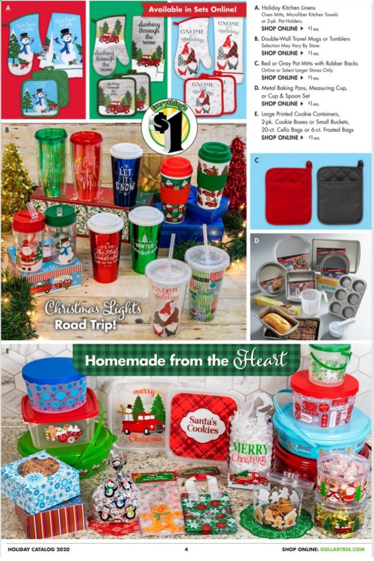 Dollar Tree Weekly Ad Flyer September 30 to December 25