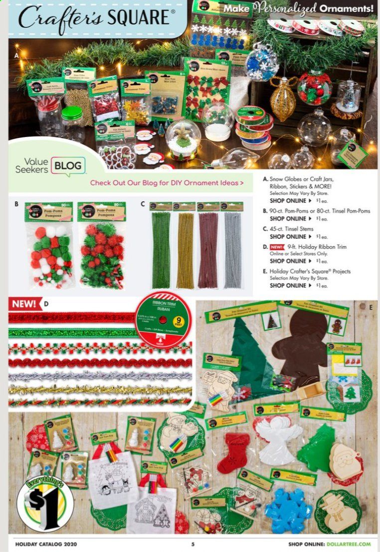 Dollar Tree Weekly Ad Flyer September 30 to December 25