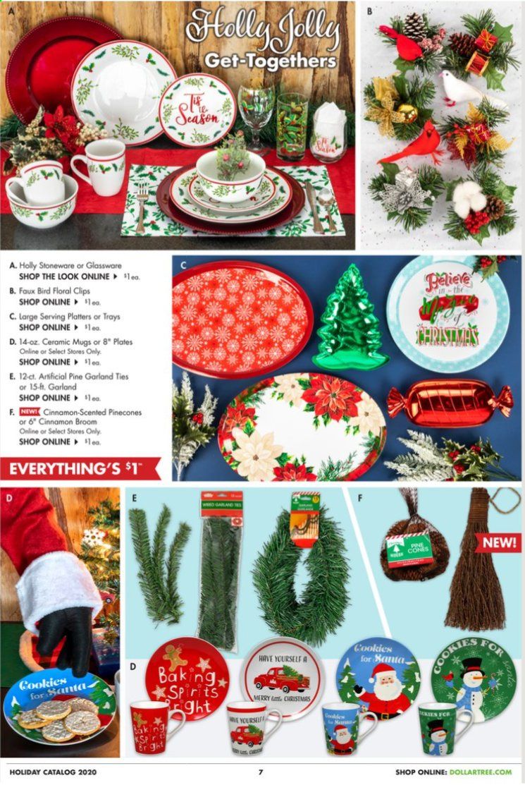 Dollar Tree Weekly Ad Flyer September 30 to December 25