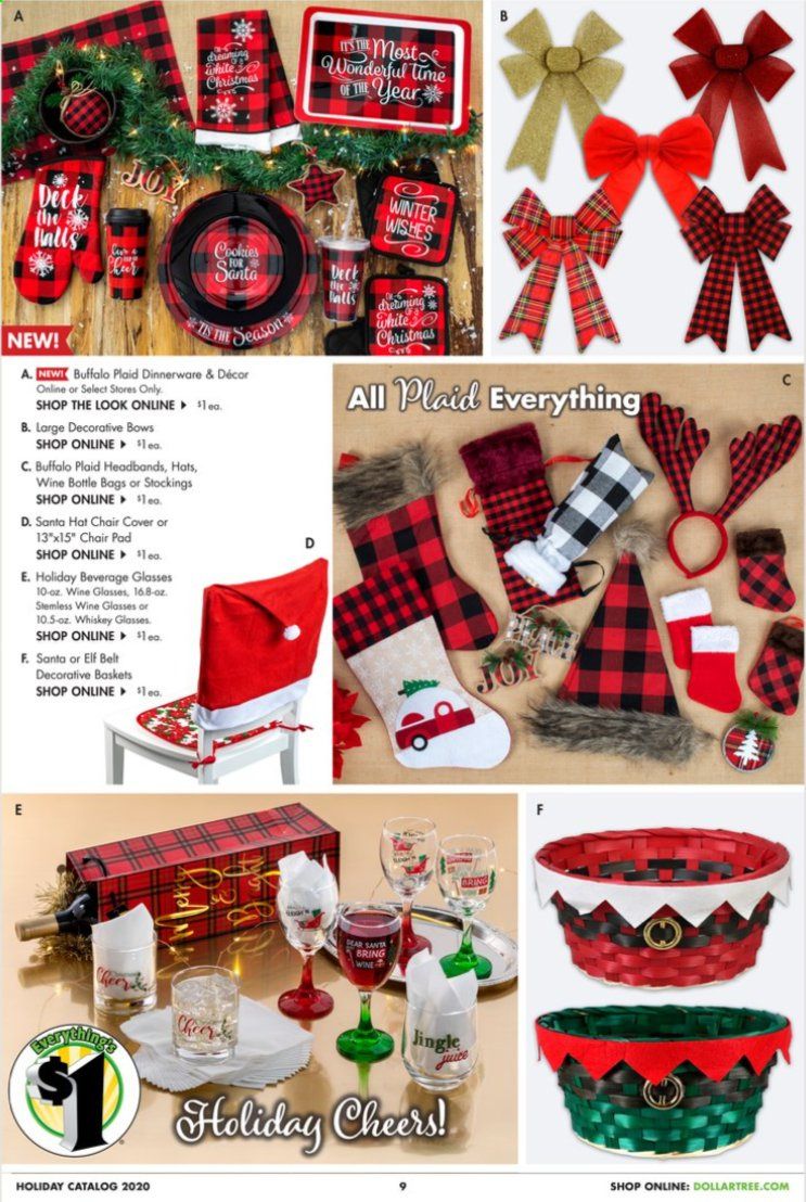 Dollar Tree Weekly Ad Flyer September 30 to December 25