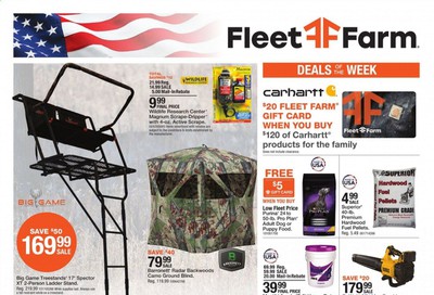 Fleet Farm Weekly Ad Flyer October 9 to October 17