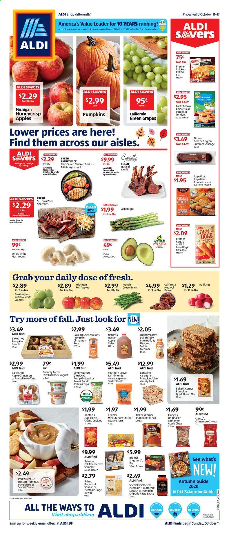 ALDI (MI, OH) Weekly Ad Flyer October 11 to October 17