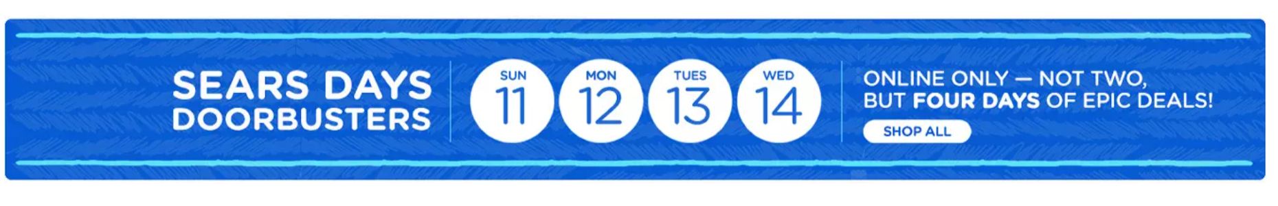 Sears Weekly Ad Flyer October 11 to October 14