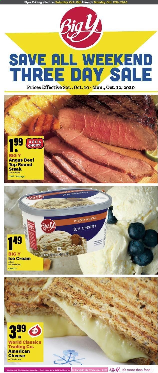 Big Y (CT, MA) Weekly Ad Flyer October 10 to October 12