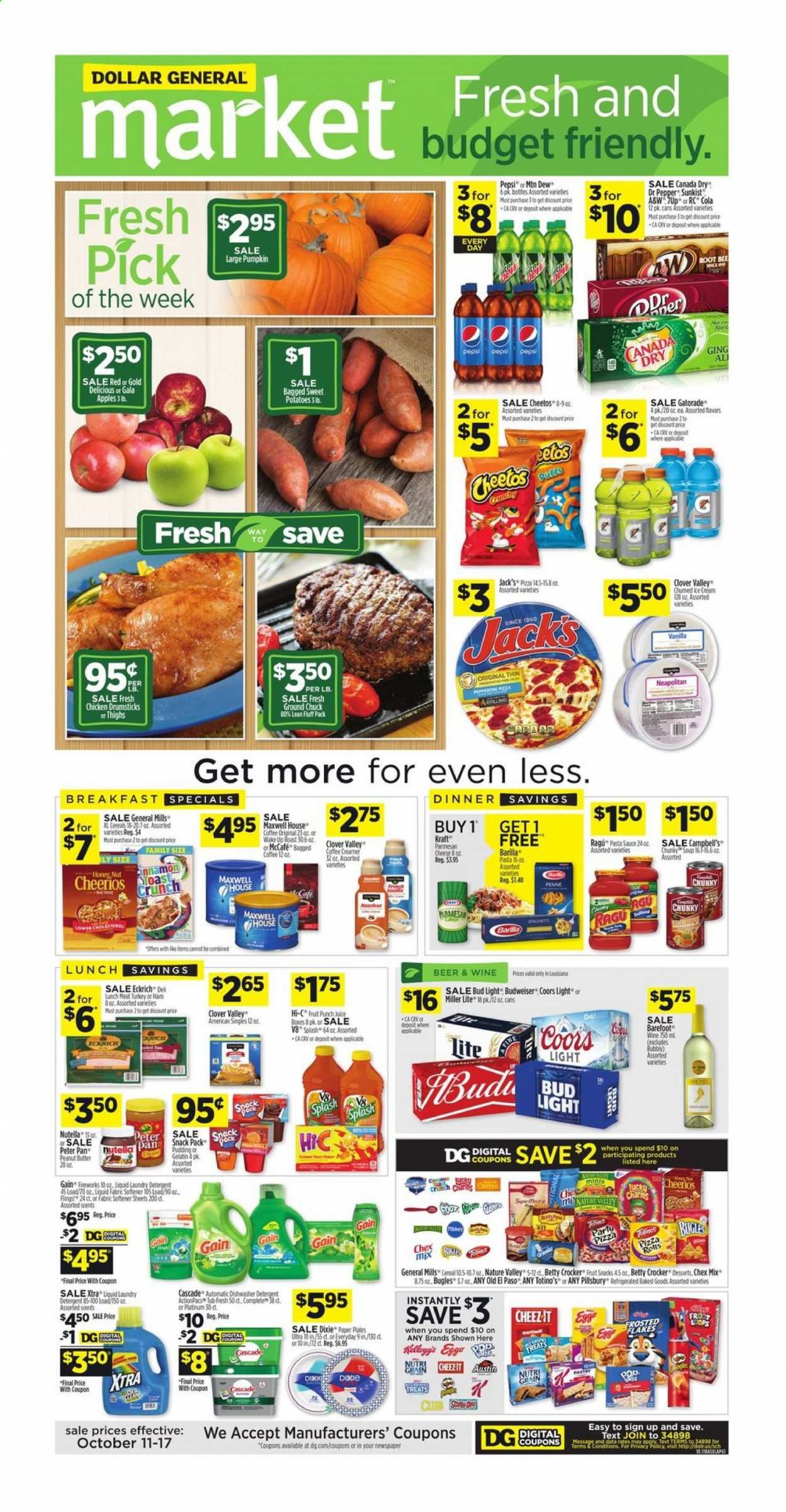 Dollar General (LA) Weekly Ad Flyer October 11 to October 17