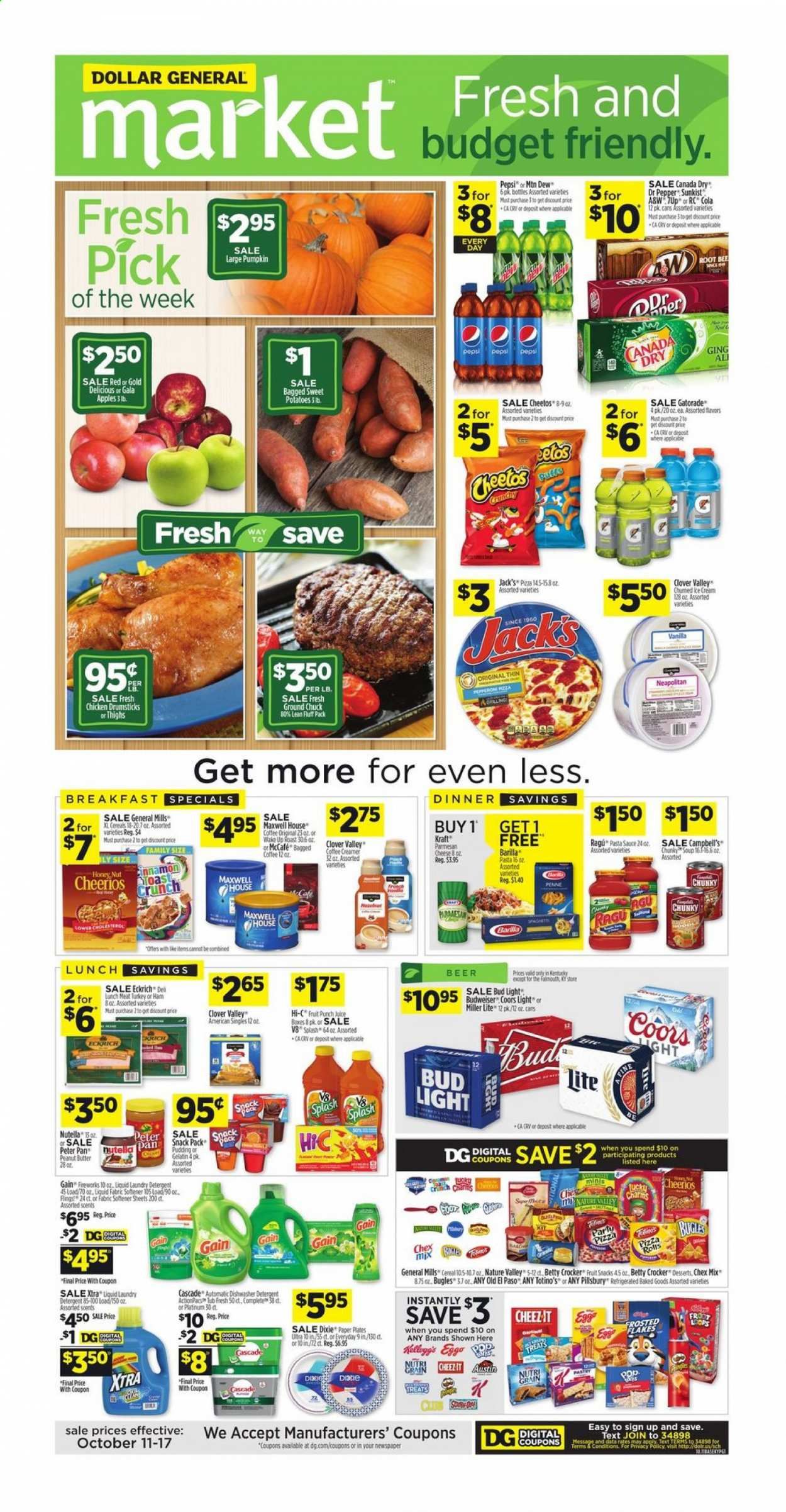 Dollar General (KY) Weekly Ad Flyer October 11 to October 17