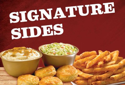 Free Large Side with Purchase of a Qualifying Family Meal at Popeyes for a Limited Time