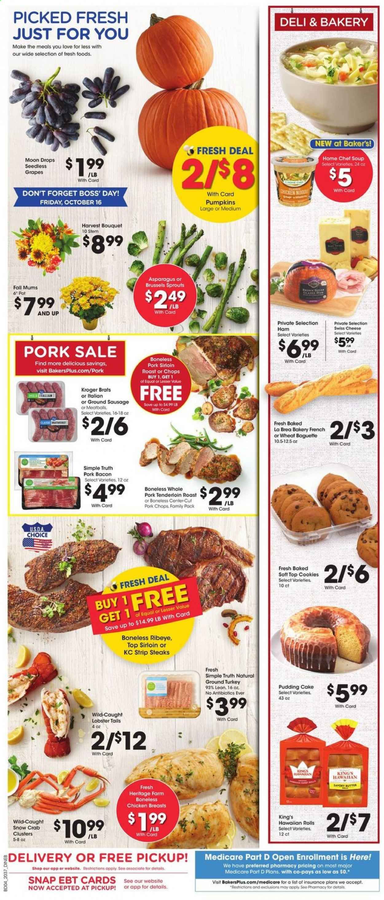 Baker's Weekly Ad Flyer October 14 to October 20