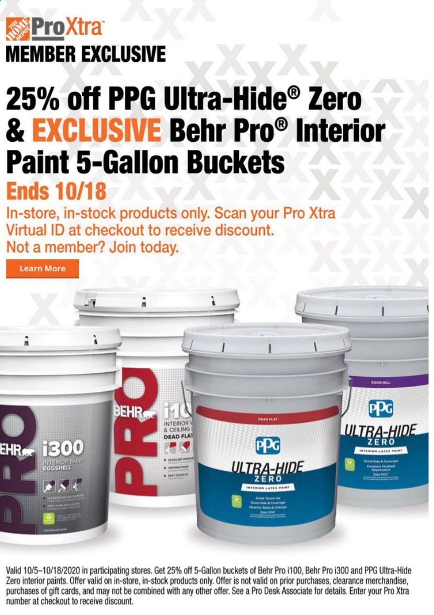 The Home Depot Weekly Ad Flyer October 12 to October 19