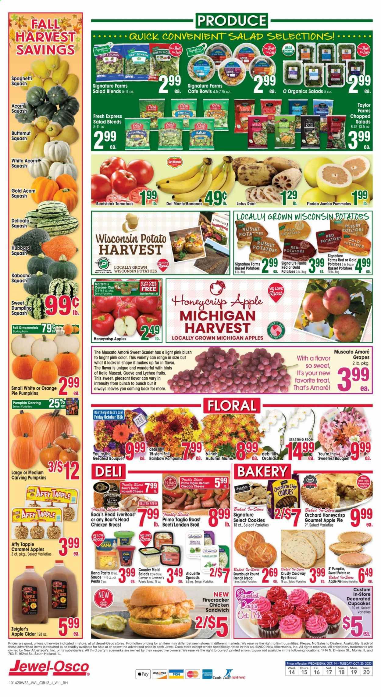 Jewel Osco (IL) Weekly Ad Flyer October 14 to October 20