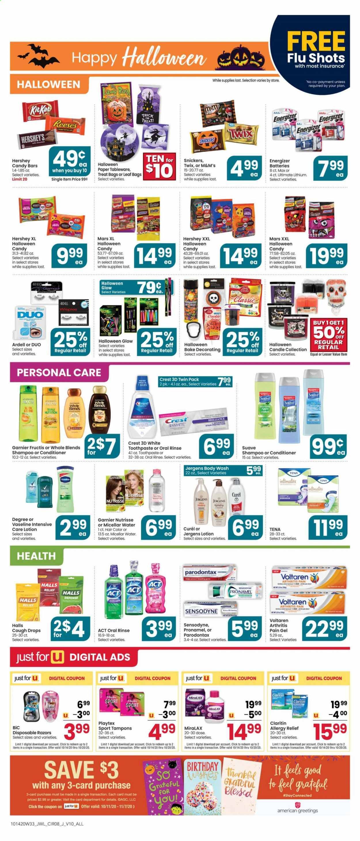 Jewel Osco (IN) Weekly Ad Flyer October 14 to October 20