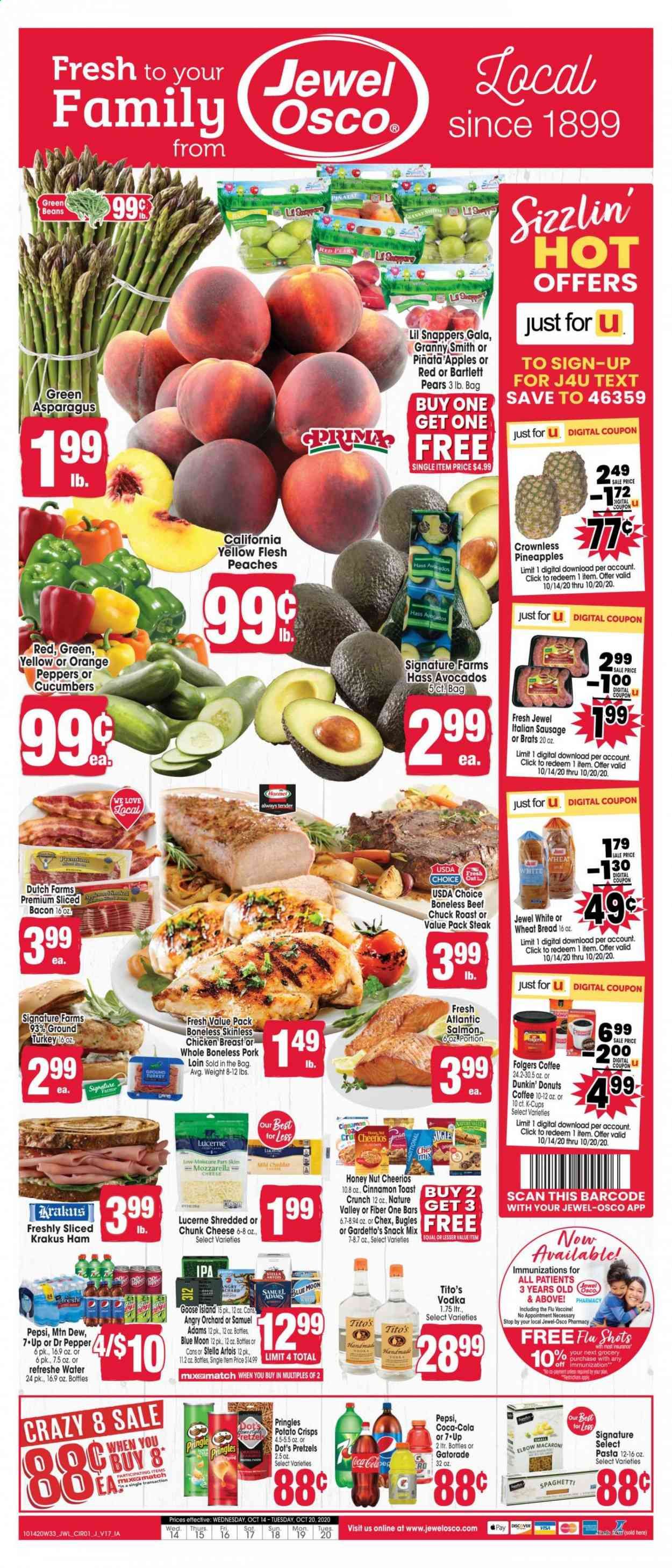 Jewel Osco (IA) Weekly Ad Flyer October 14 to October 20