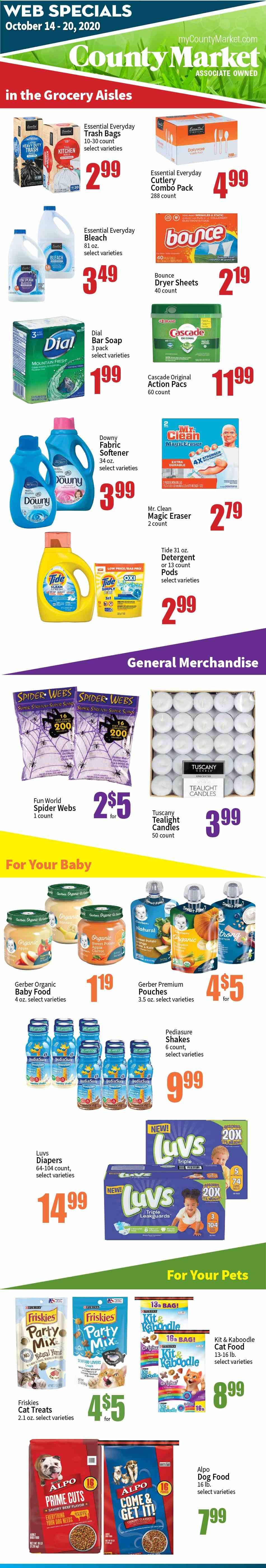 County Market Weekly Ad Flyer October 14 to October 20