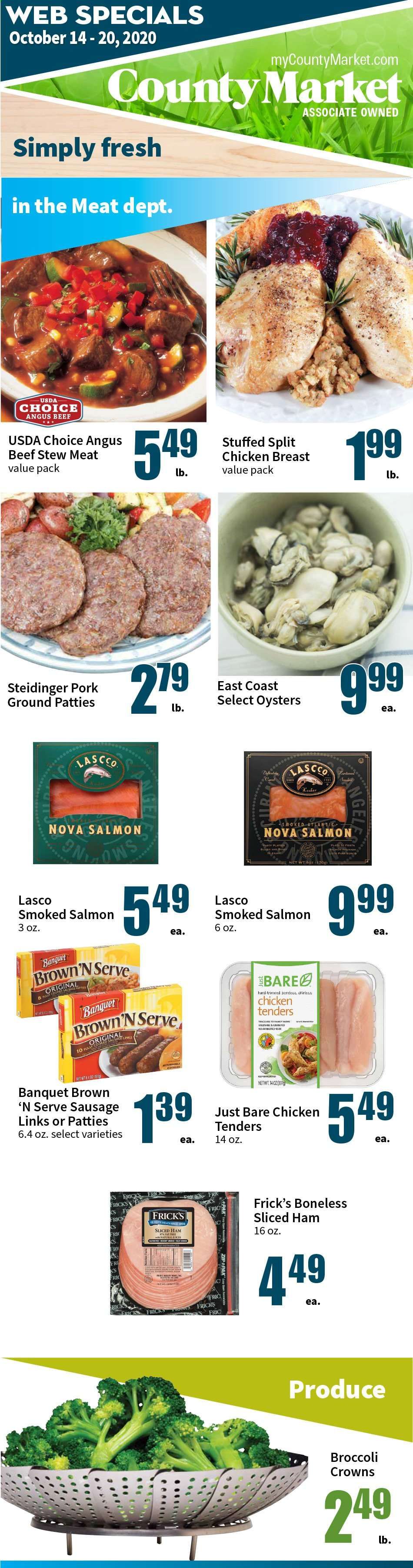 County Market Weekly Ad Flyer October 14 to October 20