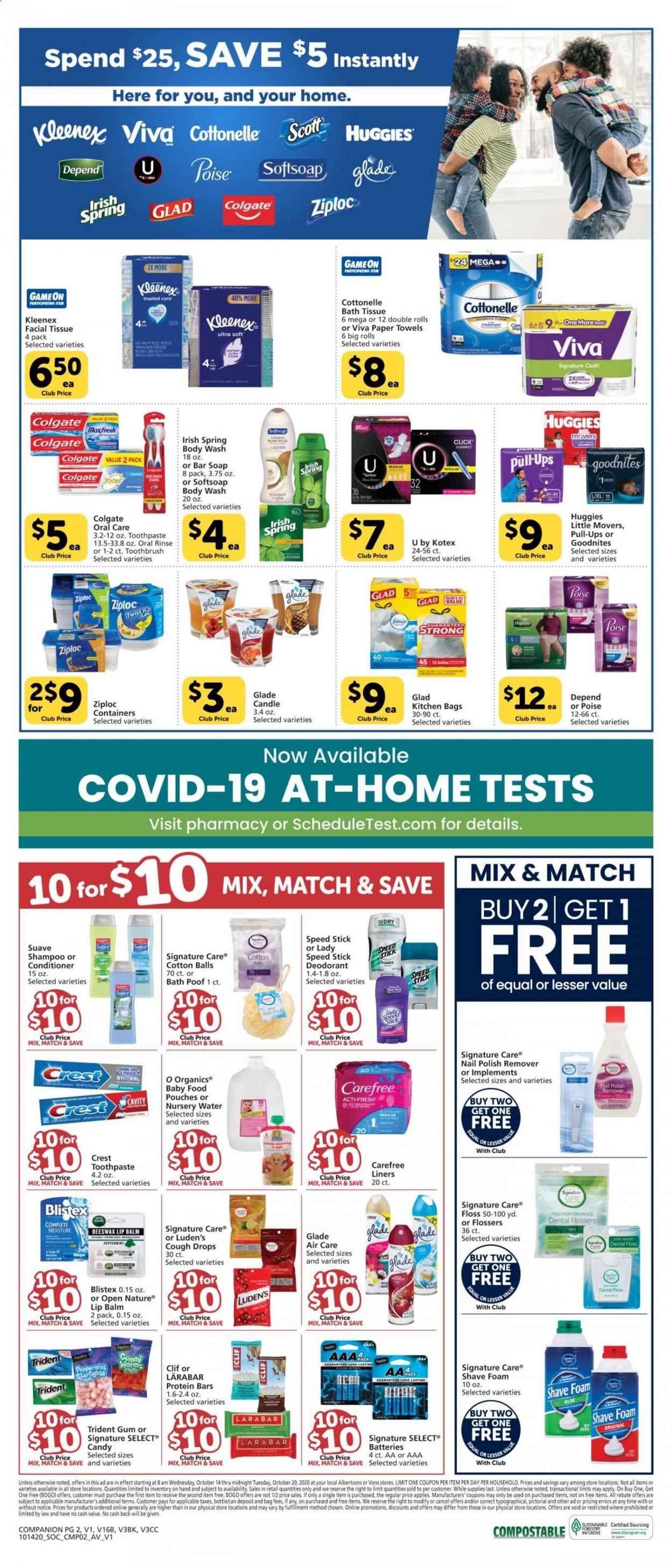 Albertsons Weekly Ad Flyer October 14 to October 20