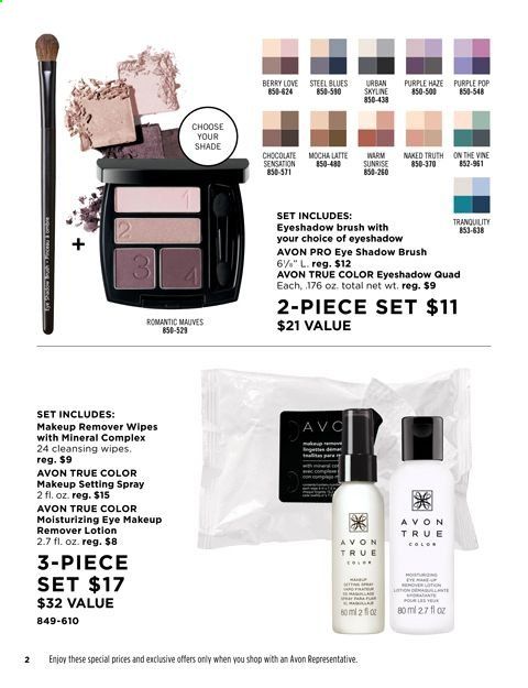 Avon Weekly Ad Flyer October 13 to October 26