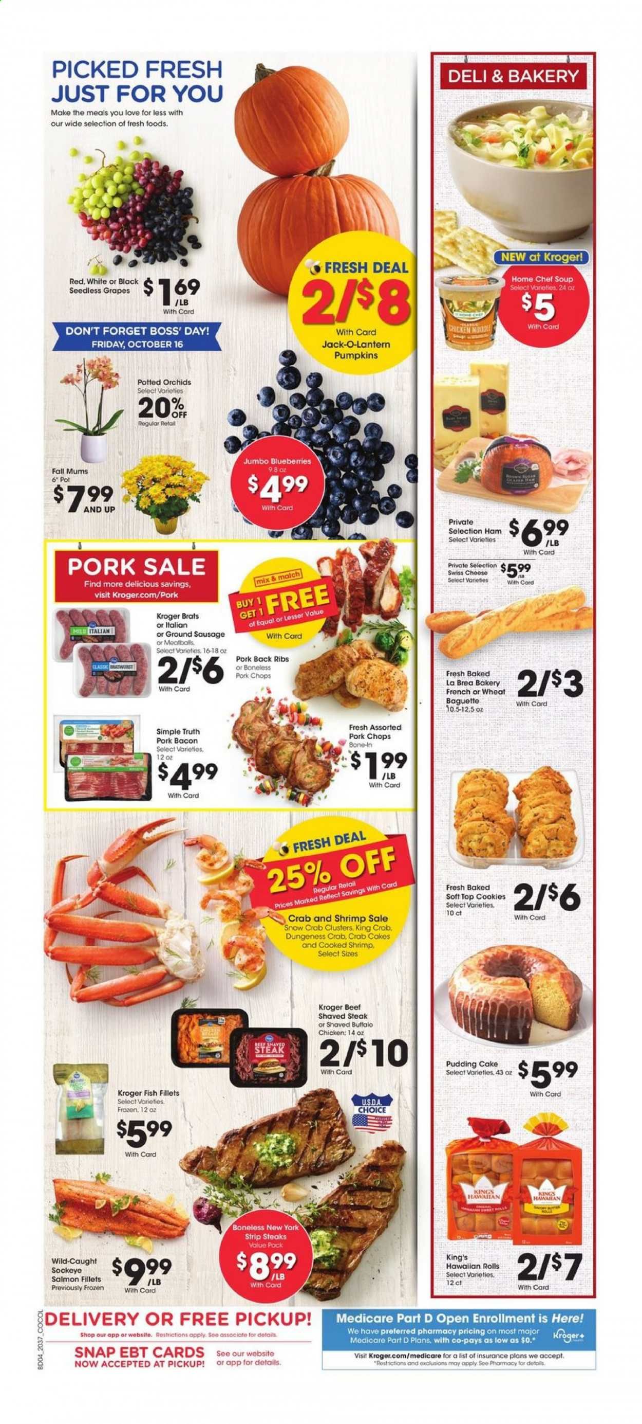 Kroger Weekly Ad Flyer October 14 to October 20