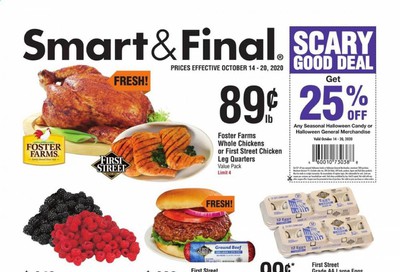 Smart & Final (AZ, CA, NV) Weekly Ad Flyer October 14 to October 20