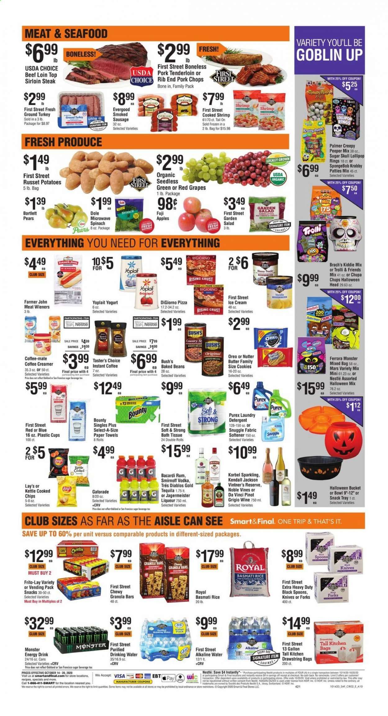 Smart & Final (AZ, CA, NV) Weekly Ad Flyer October 14 to October 20