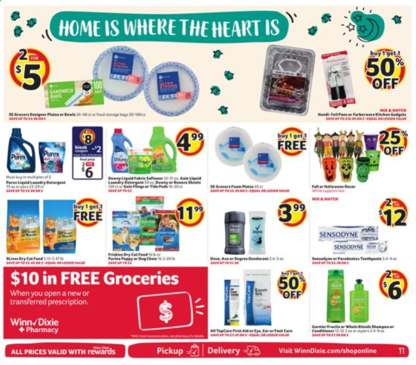 Winn Dixie (AL, FL, GA, LA, MS) Weekly Ad Flyer October 14 to October 20