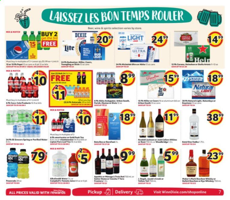 Winn Dixie (AL, FL, GA, LA, MS) Weekly Ad Flyer October 14 to October 20