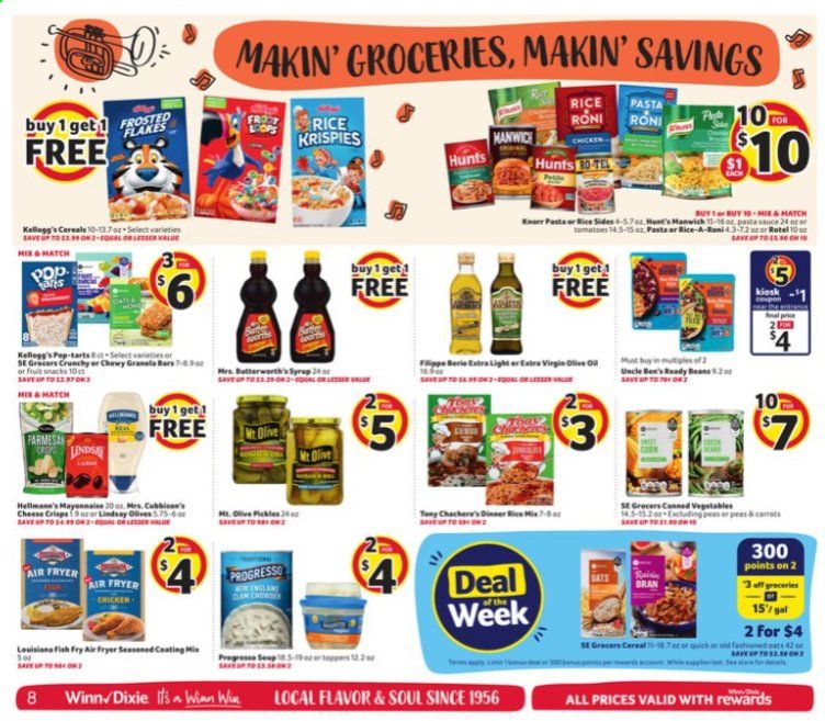 Winn Dixie (AL, FL, GA, LA, MS) Weekly Ad Flyer October 14 to October 20