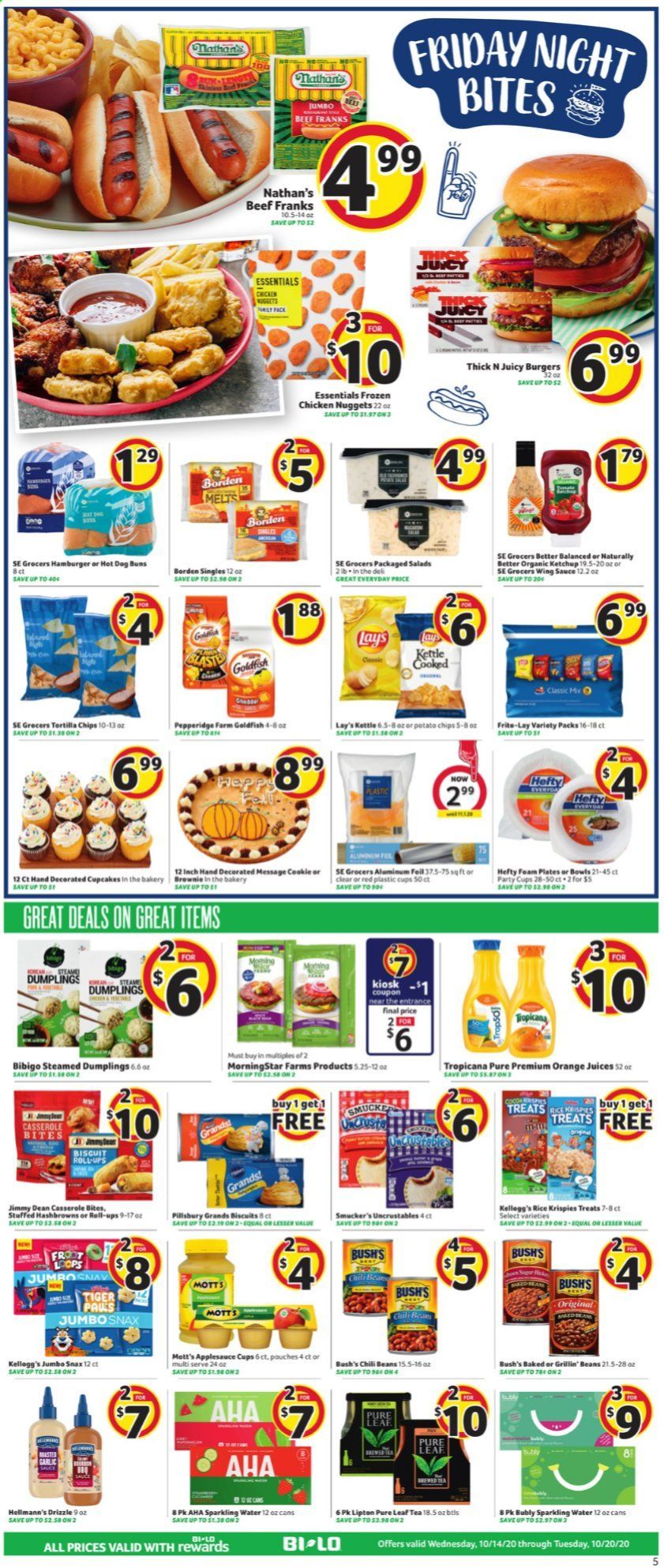 BI-LO Weekly Ad Flyer October 14 to October 20