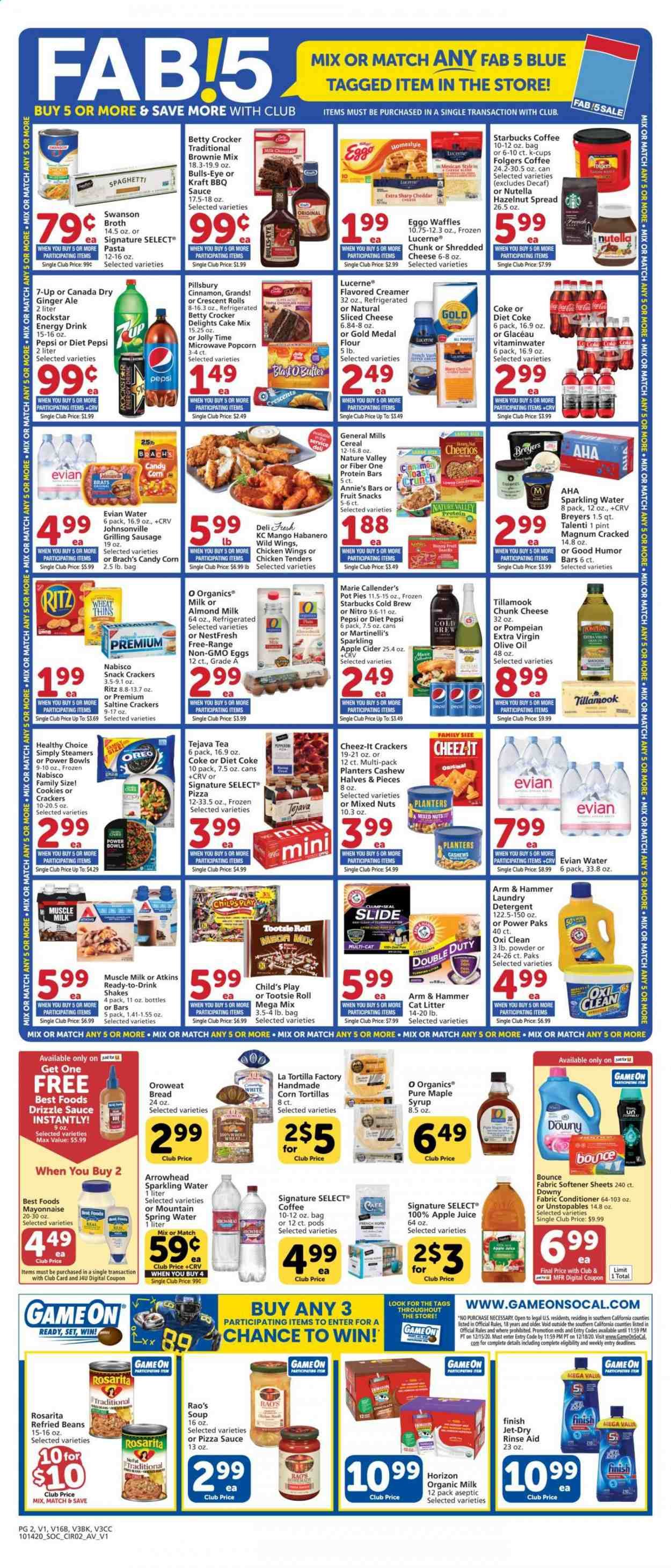 Vons (CA, NV) Weekly Ad Flyer October 14 to October 20