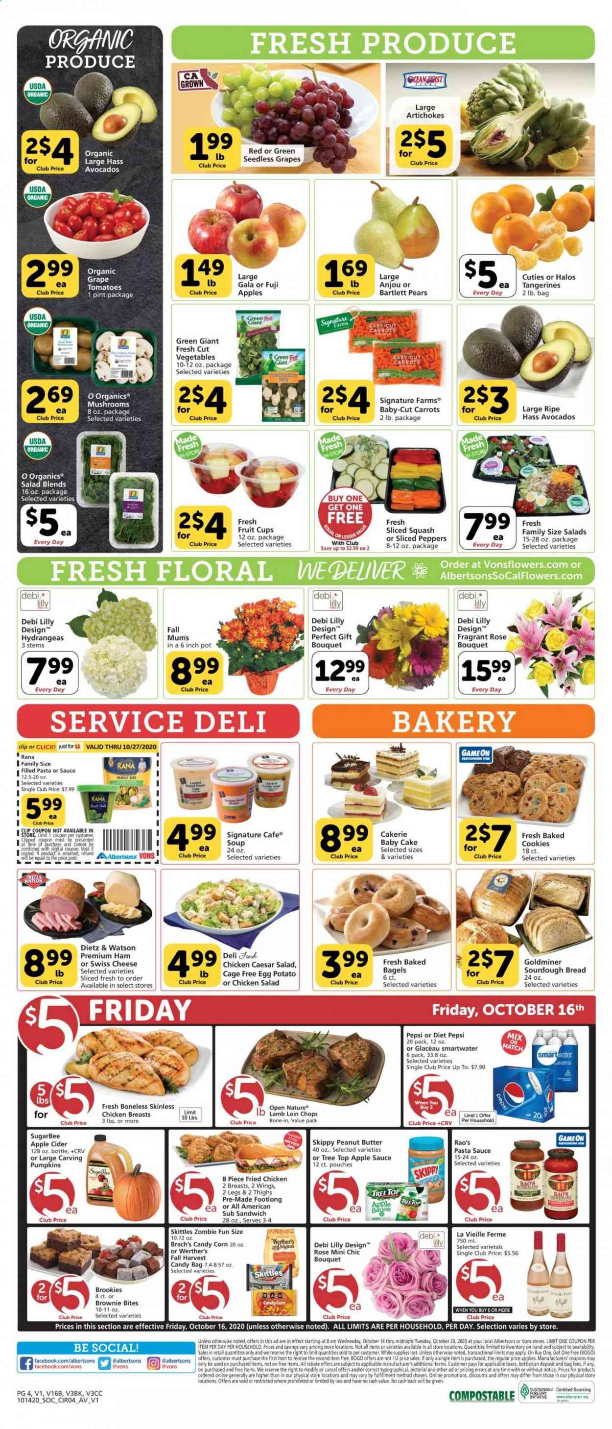 Vons (CA, NV) Weekly Ad Flyer October 14 to October 20
