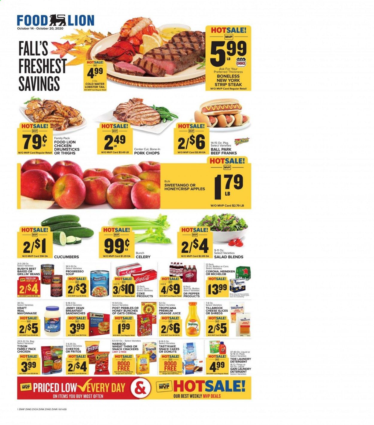 Food Lion (VA) Weekly Ad Flyer October 14 to October 20
